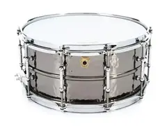 Ludwig Hammered Black Beauty Snare Drum - 6.5" x 14"