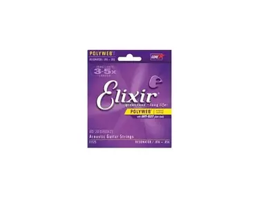 Elixir 11125 80/20 Bronze Polyweb Resonator 16-56