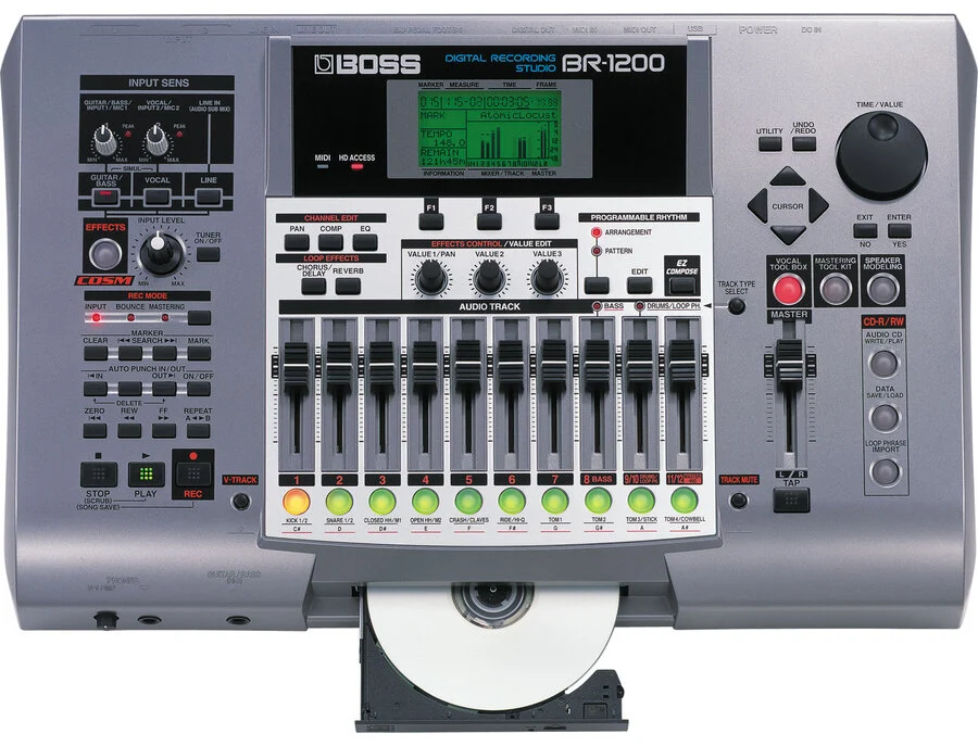 Boss BR-1200CD Digital Recording Studio - What To Know & Where To