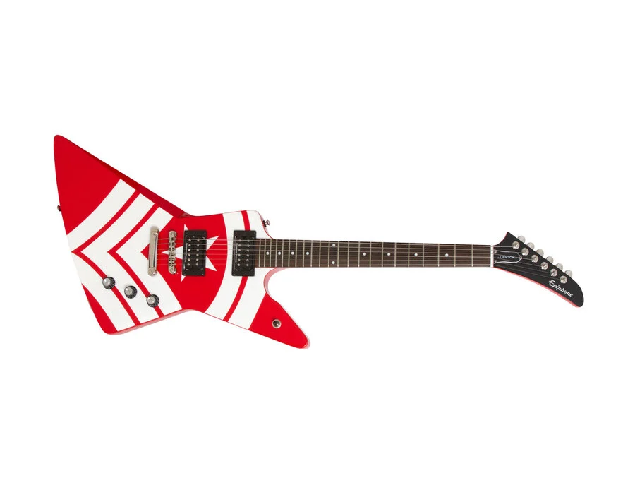 Epiphone Ltd. Ed. Jason Hook M-4 Explorer - What To Know & Where Epiphone Ltd. Ed. Jason Hook M-4 Explorer - What To Know & Where