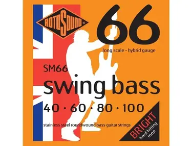 Rotosound SM66 Stainless Steel Bass Strings (40-100)