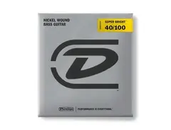 Dunlop Super Bright Bass Strings Light 100-40 Nickel main image