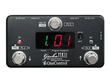 One Control Gecko MKII MIDI Switcher