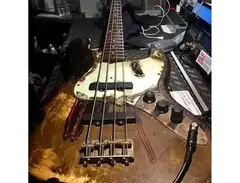Nash "Flame Thrower" Bass Guitar main image