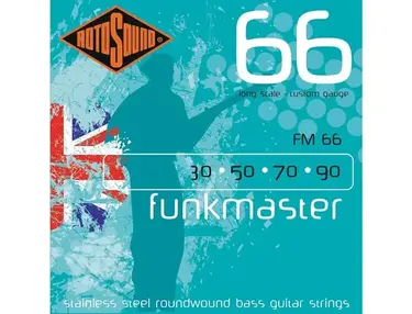 Rotosound FM66 Funkmaster Stainless Steel Bass Strings (30-90)