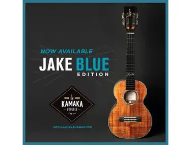 Kamaka Jake Blue HF-3 D4I Jake Shimabukuro signature edition Tenor