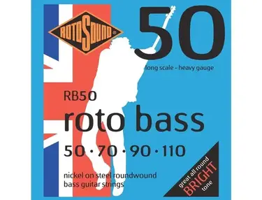 Rotosound RB50 Nickel-Steel Bass Strings (50-110)
