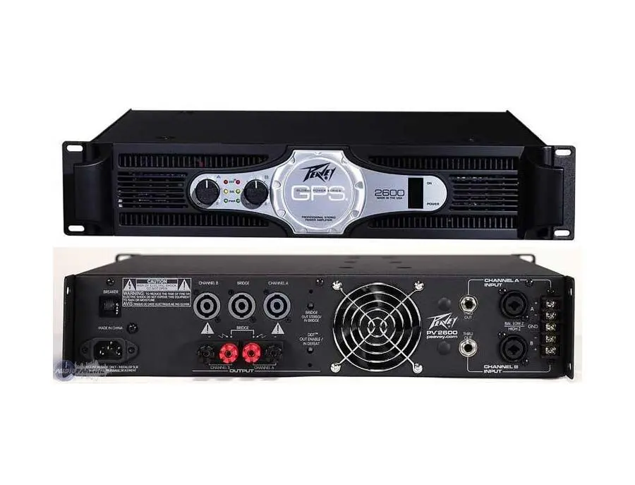 Peavey GPS 2600 — Power Amplifier | Equipboard Peavey GPS 2600 — Power Amplifier | Equipboard