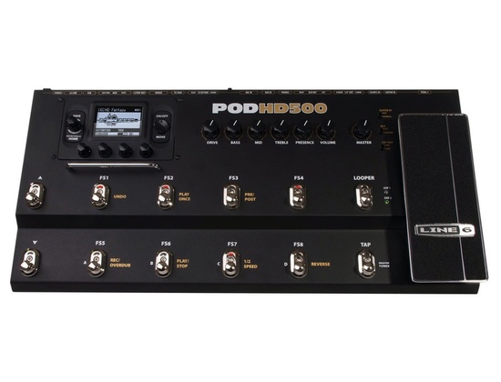 Line 6 POD HD500 - ranked #26 in Multi Effects Pedals | Equipboard
