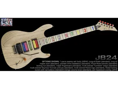 Kiesel JB24 "Numbers" Jason Becker Tribute Guitar