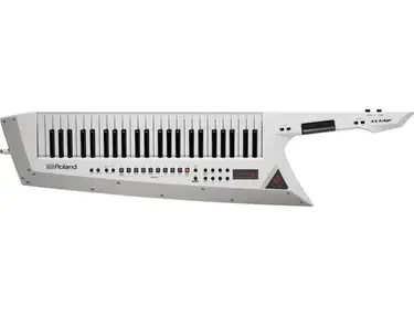 Roland AX-Edge Keytar (White/Silver)