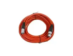 Seismic Audio (6 Pack) Red 50' XLR Microphone Cables