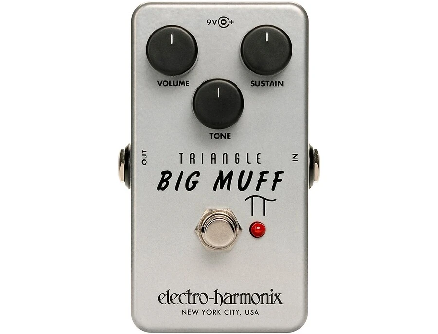 Electro-Harmonix Triangle Big Muff Pi Reissue — Fuzz Pedal Electro-Harmonix Triangle Big Muff Pi Reissue — Fuzz Pedal