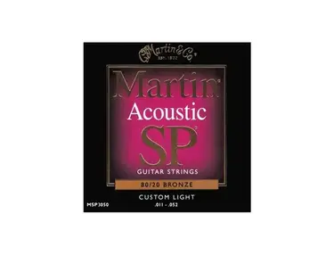 Martin 80/20 Bronze Acoustic SP Custom Light 011-052 Strings