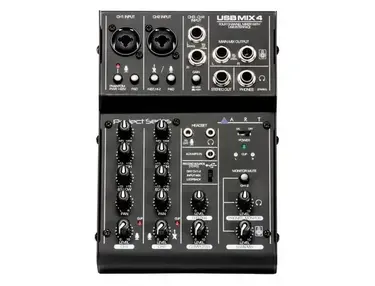 ART Pro Audio USBMIX4 4 Channel USB Audio Mixer