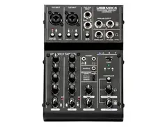 ART Pro Audio USBMIX4 4 Channel USB Audio Mixer