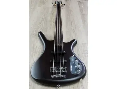 Warwick RB Corvette Basic Nirvana Black Oil Finish Fretless