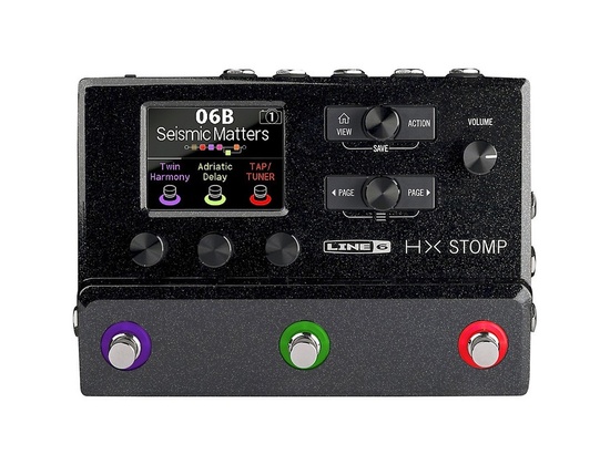 Line 6 HX Stomp Guitar Multi-Effects Floor Processor - ranked #3 in