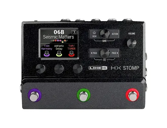 Line 6 HX Stomp Guitar Multi-Effects Floor Processor
