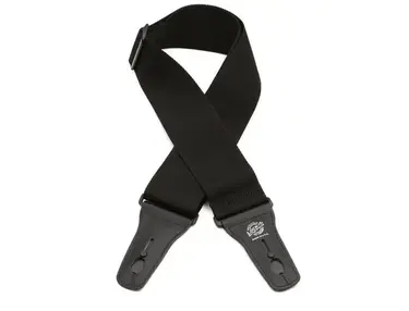 Lock-It Straps LIS 012 P3-BLK Guitar Strap