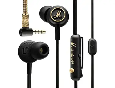 MARSHALL Mode EQ Black and Brass In-Ear Headphone