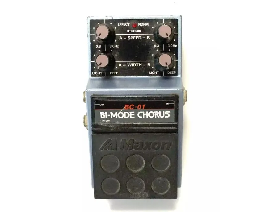 Maxon BC-01 Bi-Mode Chorus - What To Know & Where To Buy | Equipboard Maxon BC-01 Bi-Mode Chorus - What To Know & Where To Buy | Equipboard