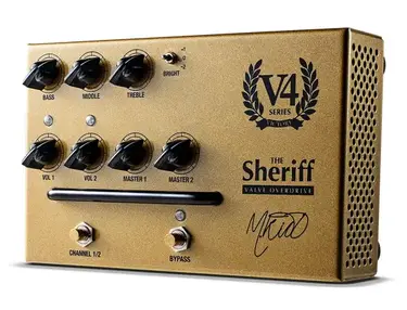 V4 The Sheriff Preamp pedal