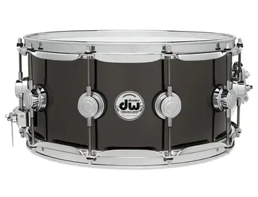 DW Black Nickel Over Brass Snare Drum 14''x6.5''