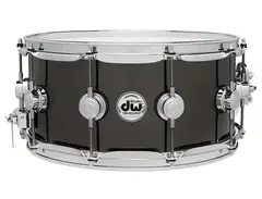 DW Black Nickel Over Brass Snare Drum 14''x6.5''