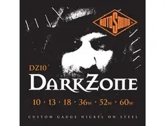 Rotosound DZ10 Dark Zone Nickel-Steel Guitar Strings (10-60)