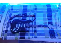 Squier Stratocaster Affinity Series Black Tyren Davis Custom "Lucy" main image