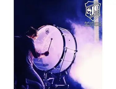 SJC Custom Drums 16"x36" Acryl Bass
