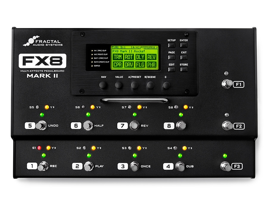 Fractal FX8 Mark II - ranked #204 in Multi Effects Pedals | Equipboard
