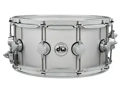 DW Thin Aluminum Snare Drum 14''x6.5''
