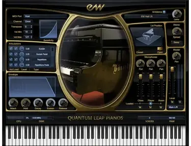 EastWest/Quantum Leap Pianos Platinum Edition