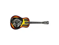 1992 Lewis Wood Body Tricone Sunburst main image