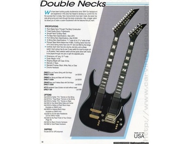 Carvin DN612 Doubleneck Guitar