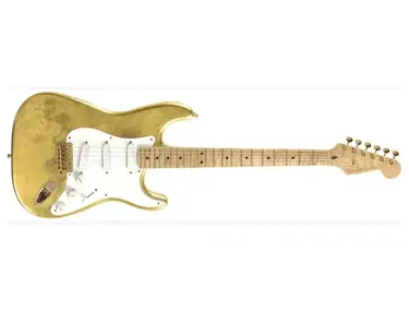 1996 Fender Eric Clapton Master Built Gold Leaf Stratocaster