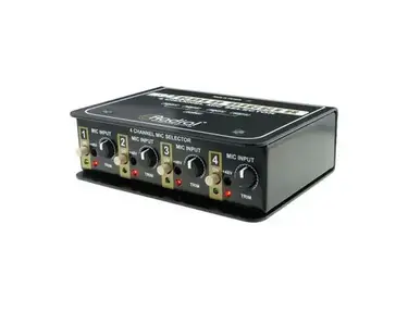 Radial Gold Digger 4-channel Mic Selector