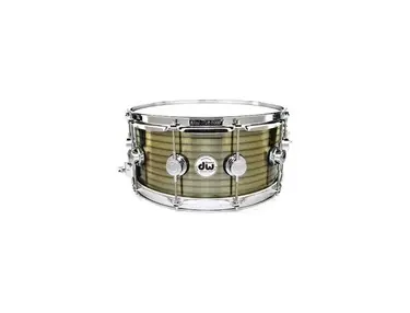 DW Vintage Steel Brass Snare Drum 14''x6.5''