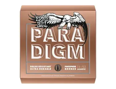 Ernie Ball Paradigm Light Phosphor Bronze Acoustic Guitar Strings - 11-52 Gauge