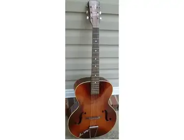 Harmony Old Santa Fe Gene Autry Archtop Acoustic Guitar