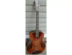 Harmony Old Santa Fe Gene Autry Archtop Acoustic Guitar main image