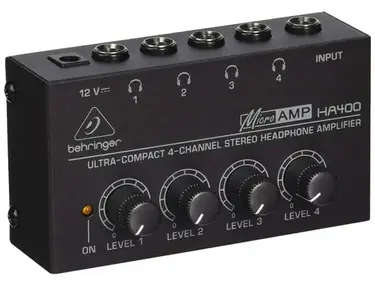 Behringer MicroAMP HA400 4-channel Headphone Amplifier