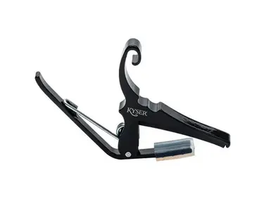 Kyser Quick-Change Acoustic Black capo for western guitar