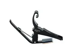 Kyser Quick-Change Acoustic Black capo for western guitar
