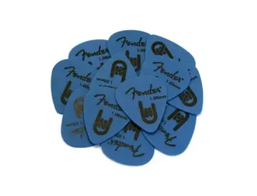 Fender 351 Rock-On Touring Picks Blue - Heavy 1.0mm