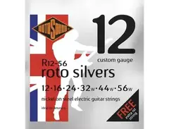 Rotosound RS12-56 Roto Silvers Nickel-Steel Guitar Strings (12-56) main image