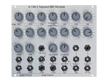 Doepfer A-188-2 Tapped BBD Module