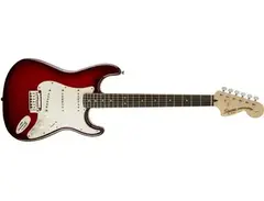Squier Standard Stratocaster FMT Crimson Red Transparent main image